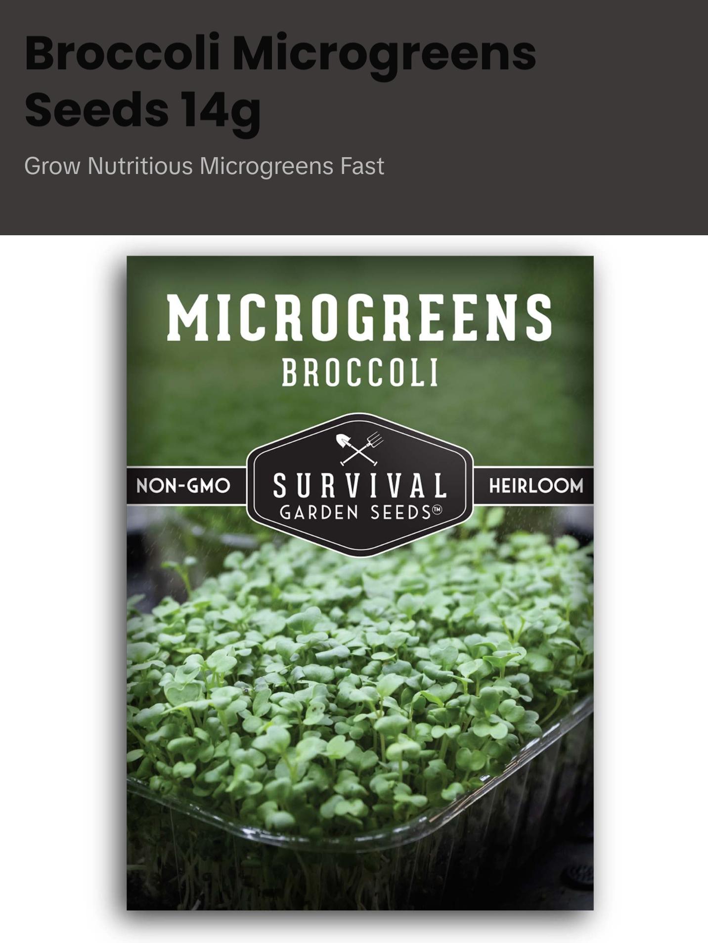 Broccoli Microgreens Seeds