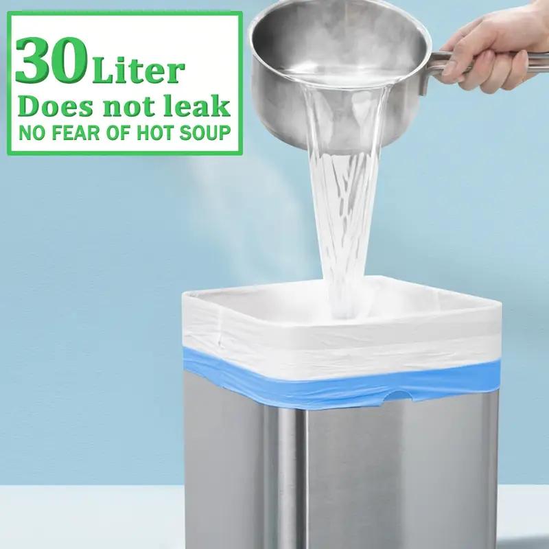 124 Bags 13 Gallon Expandable Drawstring Heavy-Duty Plastic Multipurpose DisposableGarbage Bags-Super Strong, Leak-Resistant, And Odor-Proof For Bedroom, Kitchen, LivingRoom, Outdoor, And Toilet Use