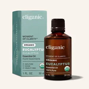 Organic Eucalyptus Essential Oil for Body Care and Comfort