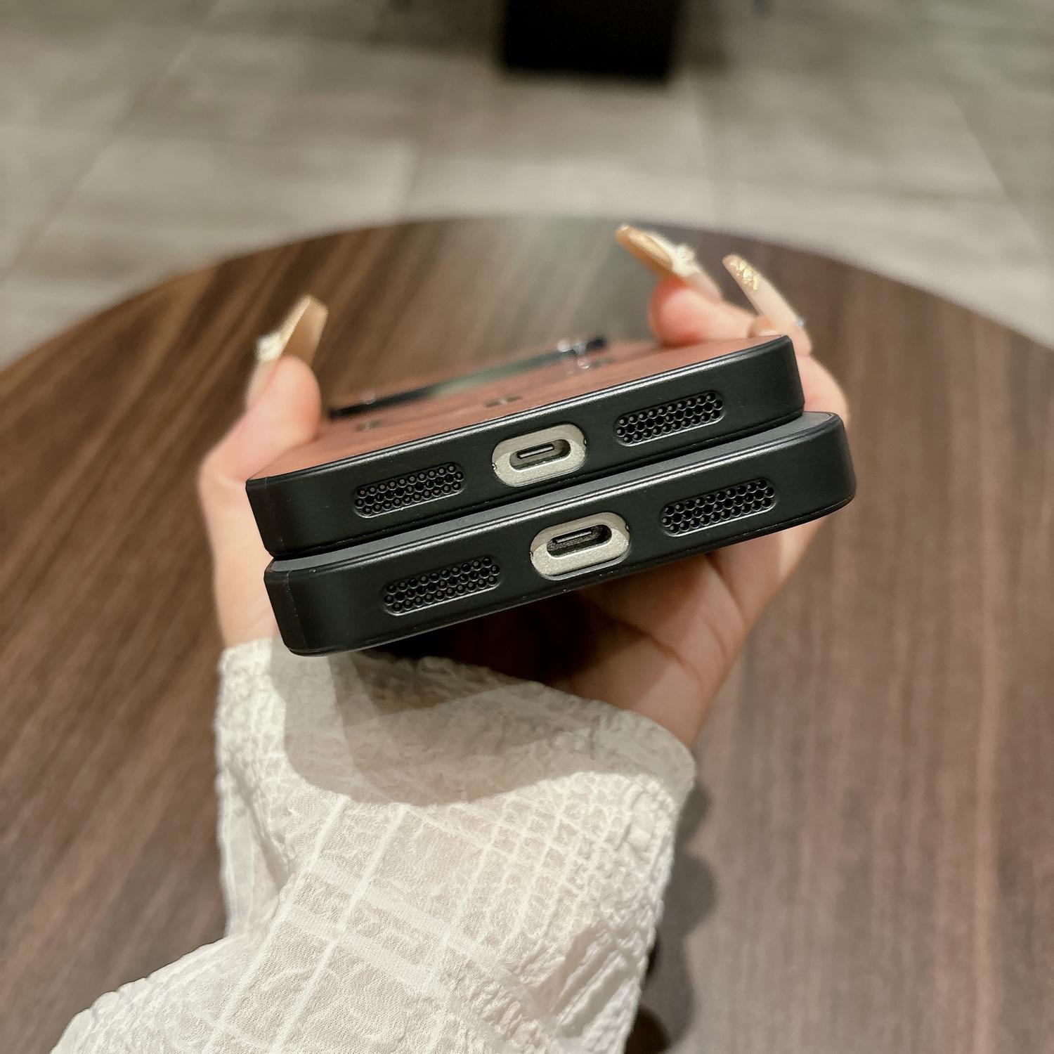 Shockproof Magnetic Bumper Case for iPhone 17 Pro Max 16 15 14 13 12 11, Elk Magnetic Imitation Sheepskin Pattern Phone case, Skin Feel, Fashion Business, Anti-Drop wear-Resistant Shockproof Magnetic Bumper Case for iPhone 17 Pro Max 16 15 14 13 12 11, Elk Magnetic Imitation Sheepskin Pattern Phone case, Skin Feel, Fashion Business, Anti-Drop wear-Resistant