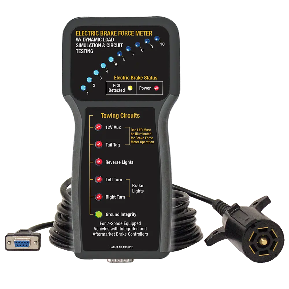 Electric Brake Force Meter With Dynamic Load Simulation And Circuit Testing (3rd Gen)