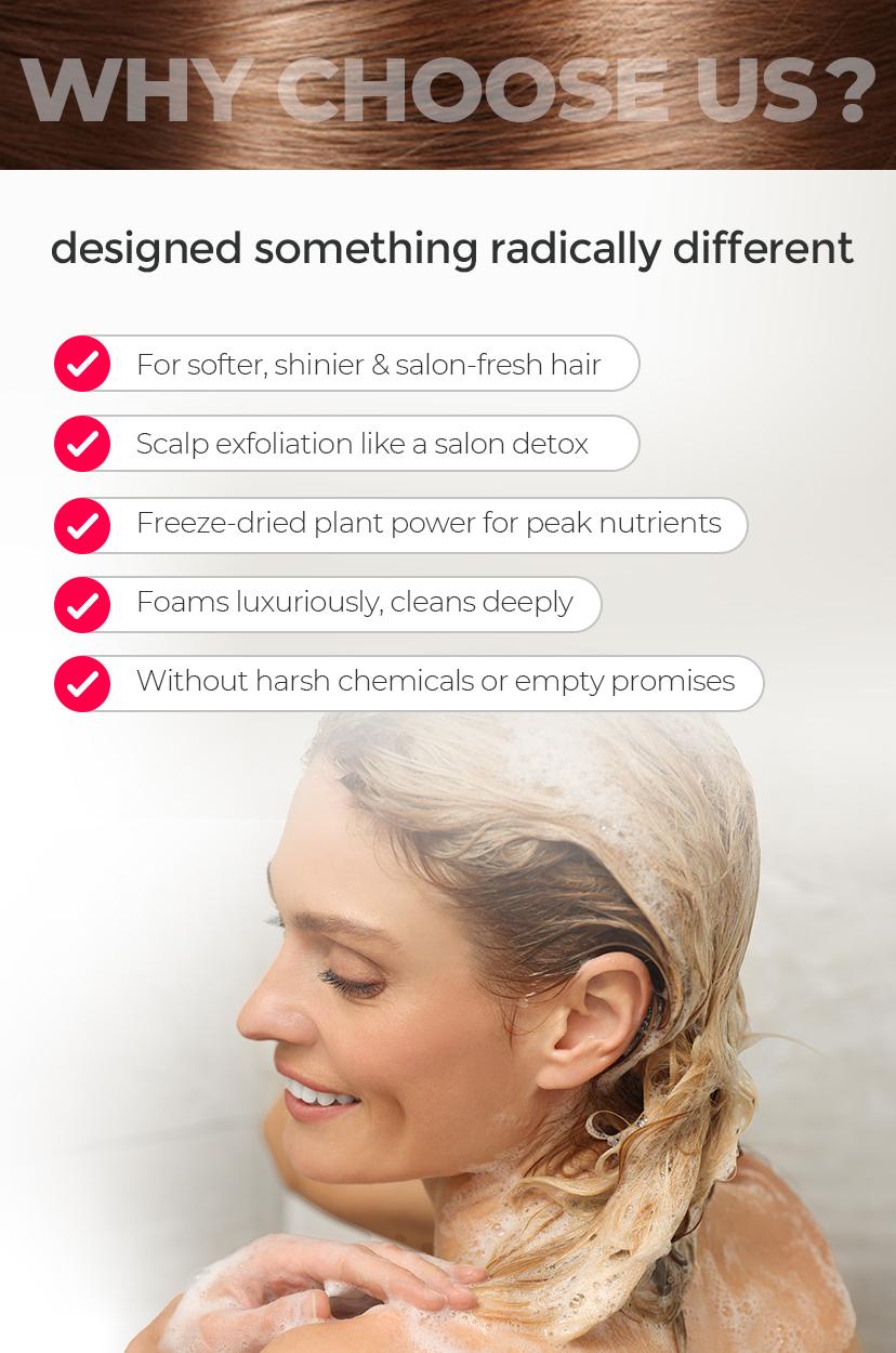 TYMO Powder Shampoo -- Best Shampoo for Summer,  plant-powered exact, refreshes scalp, cleansing, for All Hair Types, paraben Free & Sulfate Free,, 3.5 Oz  for Men & Women