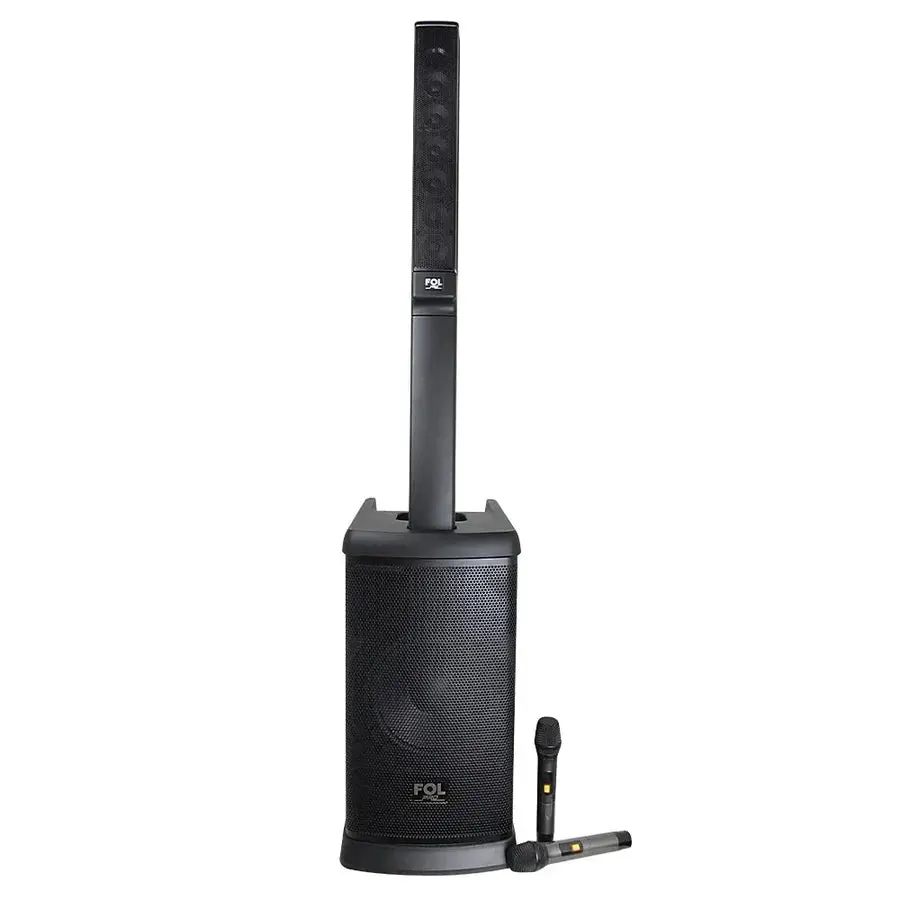 Professional Tower Speaker FS-T888 - 420W Audio Power, Wireless Bluetooth Speaker with Mics, 3.5mm Jack, USB Connectivity, 120-220V Compatibility, Home Entertainment Sound Upgrade, Stereo Pairing Support