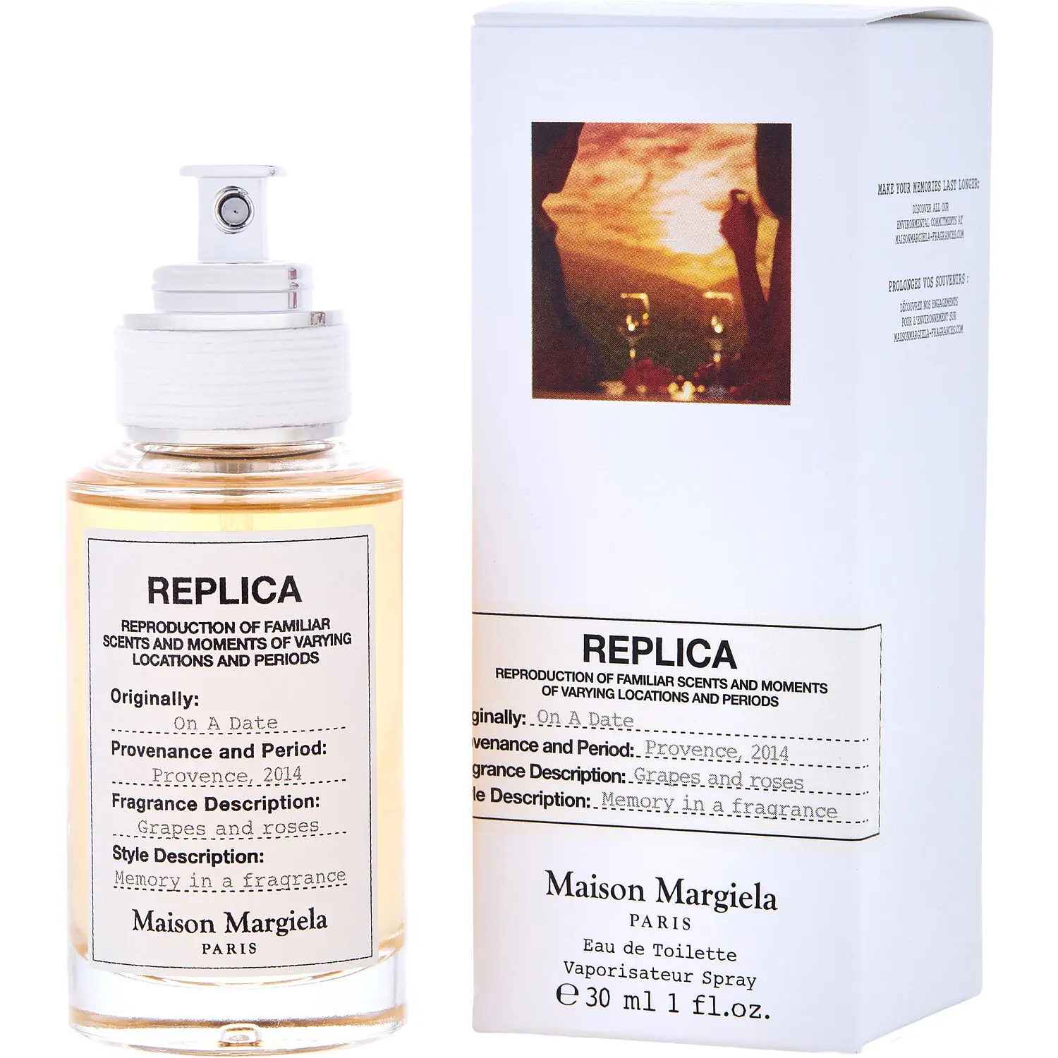 Replica On A Date By Maison Margiela Edt For Unisex Replica On A Date By Maison Margiela Edt For Unisex
