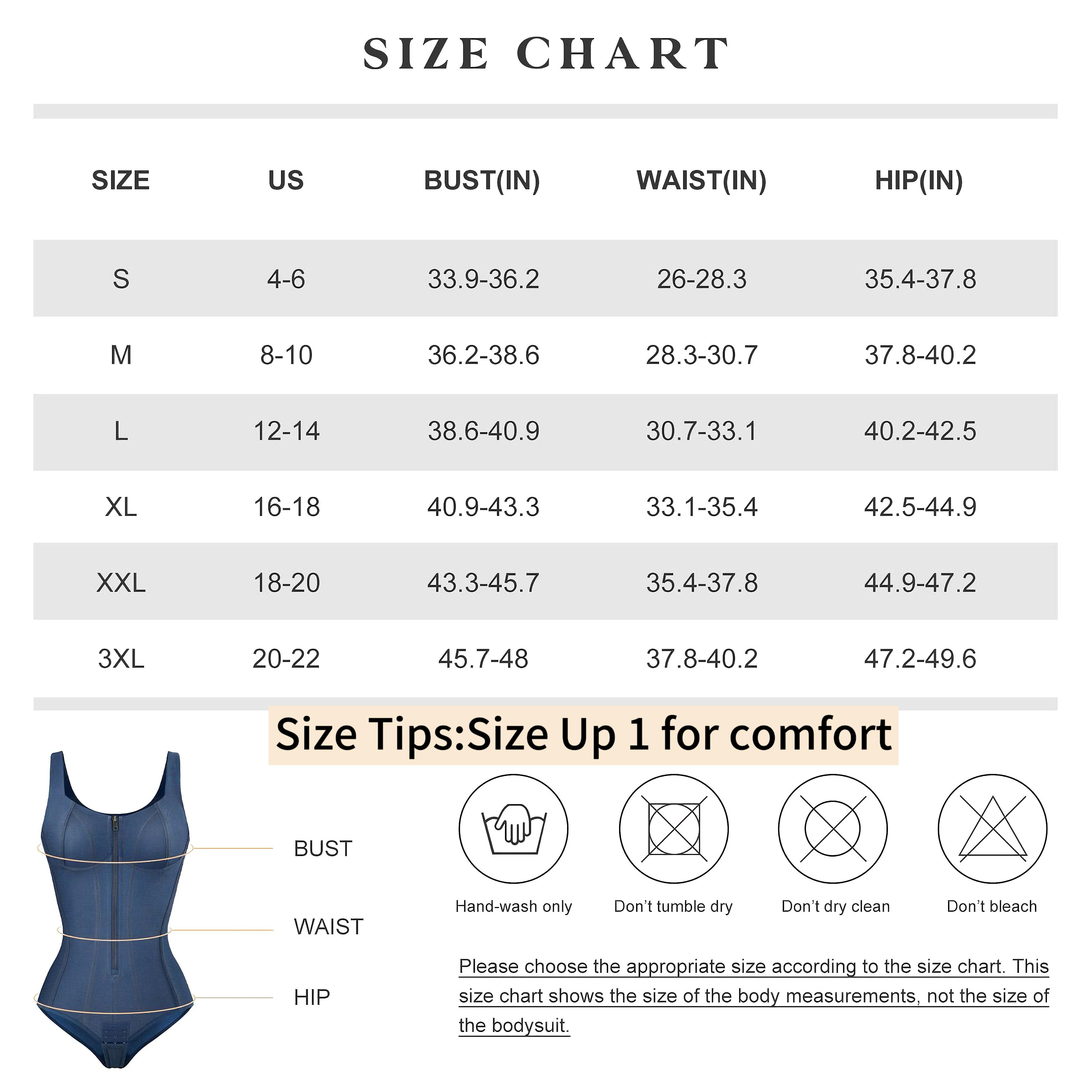 Popilush The Shapewear Bodysuit Denim Bodysuits Womenswear Tops Comfort Sleeveless Underwear-live Shaper With Zipper Seamless Minimizer