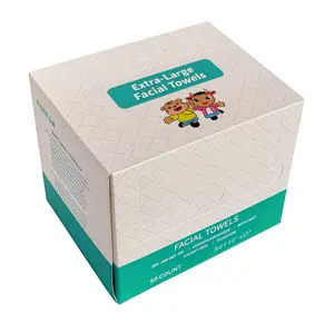 Extra Large Size Face Cleaning Towel (Single Use, Super Absorbent, Low Allergenicity and Soft) - Makeup Removal Towel, Caring for Your Skin, Giving You a Fresh and Luminous Look, Hygienic Towel, Suitable for All Skin Types Napkin