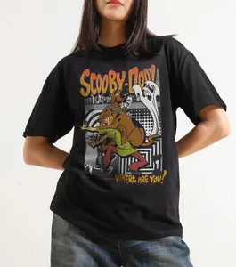 Scooby & Shaggy Scooby-Doo 2D T-Shirt, Nostalgia 2D Print T-Shirt, Cartoon Network Shirt, Gifts for Cartoon Fans #ScoobyDoooo #CartoonNetwork #NostalgiaCore #ScoobyDoo #GraphicTee #StreetwearUS