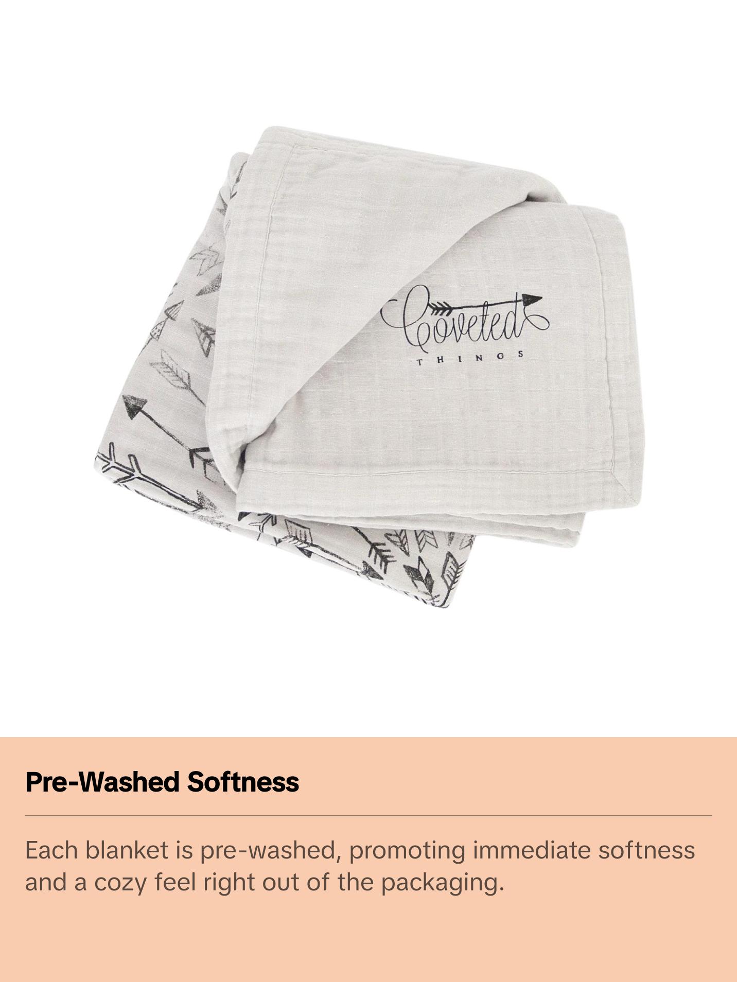 Faded Arrow Happy Cloud Luxury Blanket