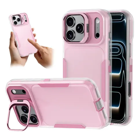 Case for iPhone 18 Pro Max 17 16 15 14 13 12 11 with Camera Kickstand, Military - Grade Shockproof Protective Case, Rugged Full Body Protective Cover, Anti-Drop Protection Cover