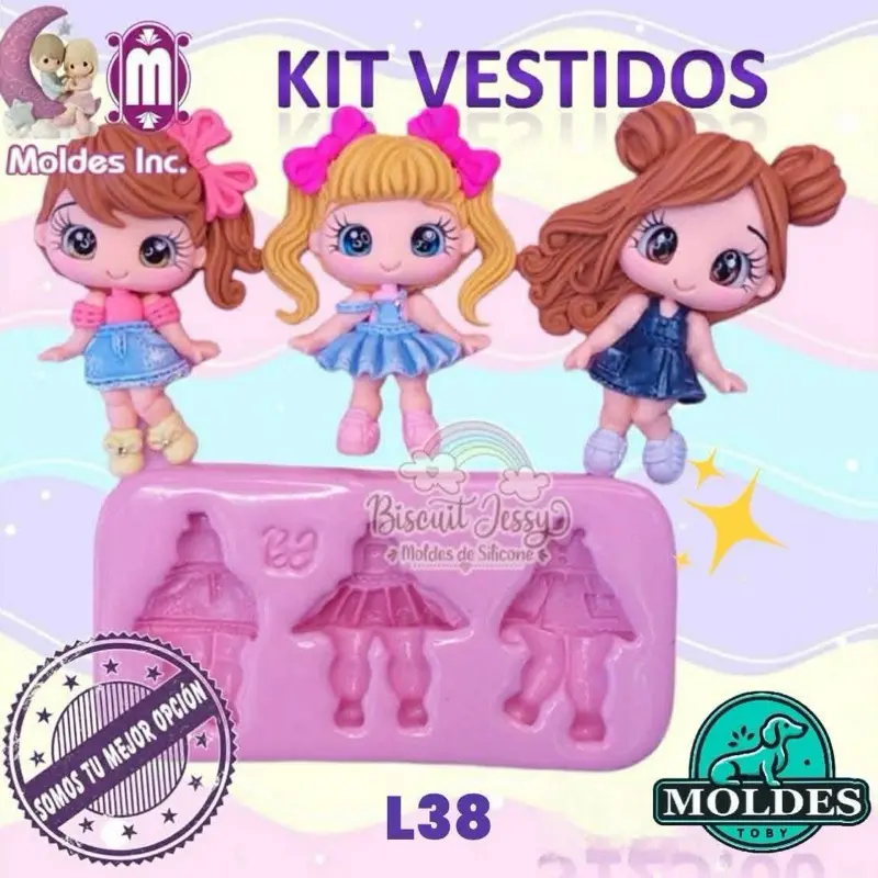 Molde de silicon código L38