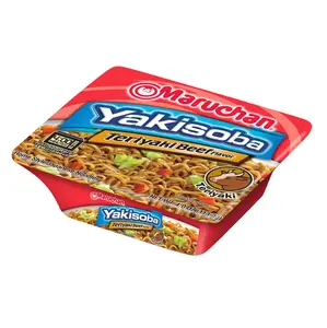 Maruchan Yakisoba Teriyaki Beef, Japanese Instant Ramen Noodles, 4 Oz, 8 Count