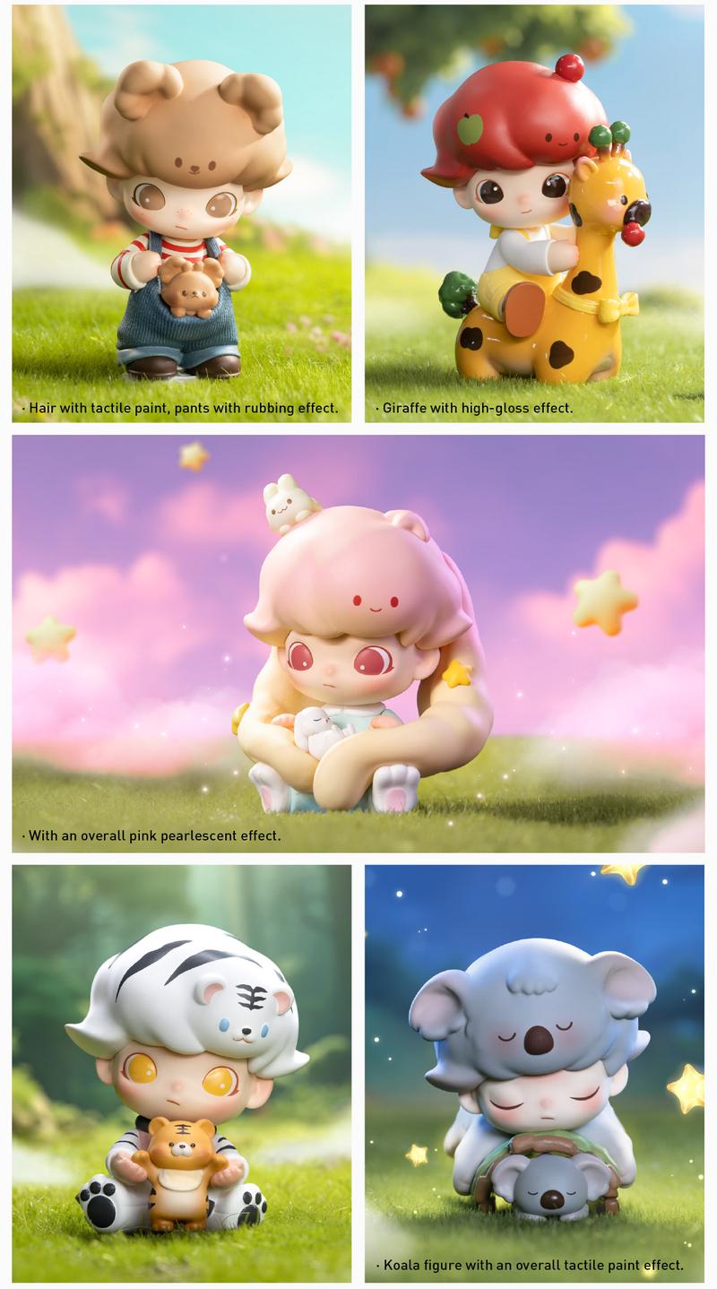 POP MART DIMOO Animal Kingdom Series Figures, Blind Box, Mystery Box