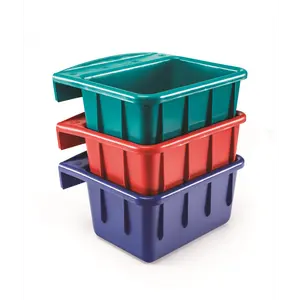 KD-153 Wall/Fence Feeder | Space-Saving Feeder for Goats, Sheep, and Minis