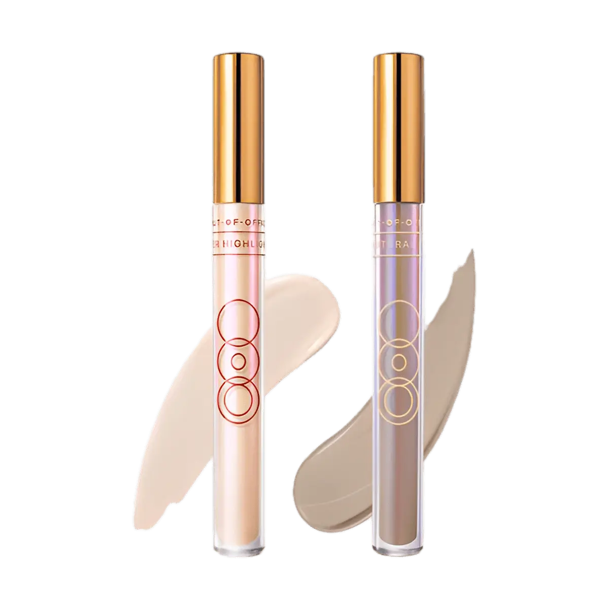 OUT OF OFFICE Liquid Contour & Highlight Stick Set - OOO Creamy Contour & Liquid Highlighter 3ml + 3ml - Natural Matte Finish, Celebrity Favorite