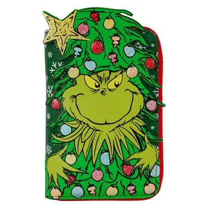 Loungefly Dr. Seuss How the Grinch Stole Christmas! Tree Zip Around Wallet