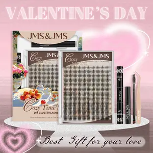 CoCo Kit l JMS&JMS 0.05mm Invisible Band Spiky Individual Clusters(8-18mix) C Curl for DIY Eyelashes Extension,Waterproof Sleep Proof,Week Long Lasting Fake Lash Cosmetic Makeup Anime Lash Outdoorfun Vacation Lash TikTokShopBlackFriday