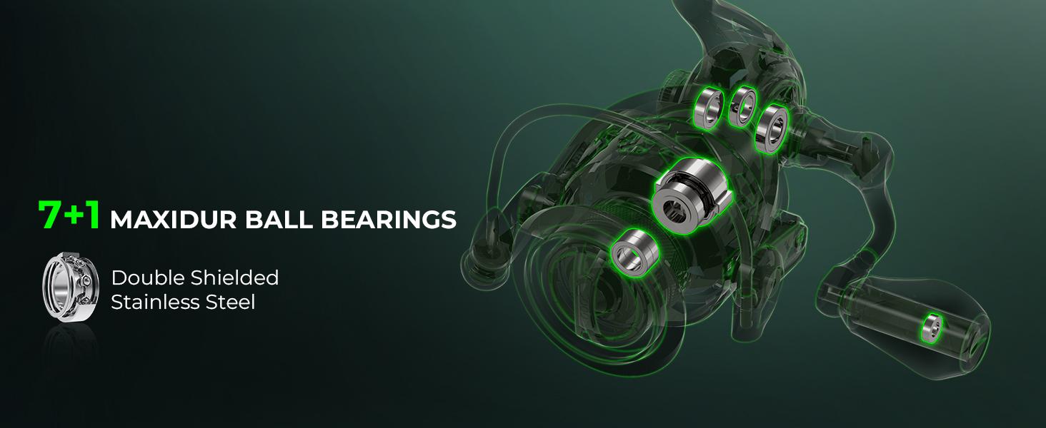 KastKing Zephyr Dual-tip Fishing Rod & Spinning Reel Combo, Dual Tips Section for Different Powers, IM6 Graphite 2Pc Blanks, KastFlex Technology, Rubber Cork Handle, Integrate Hook Keeper, 8 Models