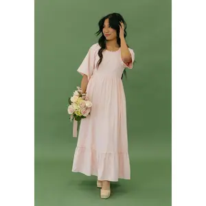 Serena Dress-Blush