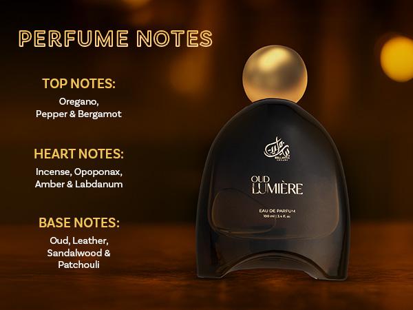 BellaVita Luxury OUD LUMIÈRE Unisex Fragrance | EDP Perfume for Men and Women | Wood Top Note | 100 ml pack | 3.4 Fl. Oz. | Woody and Amber notes | Gift for Men and Women | Eau de Parfum