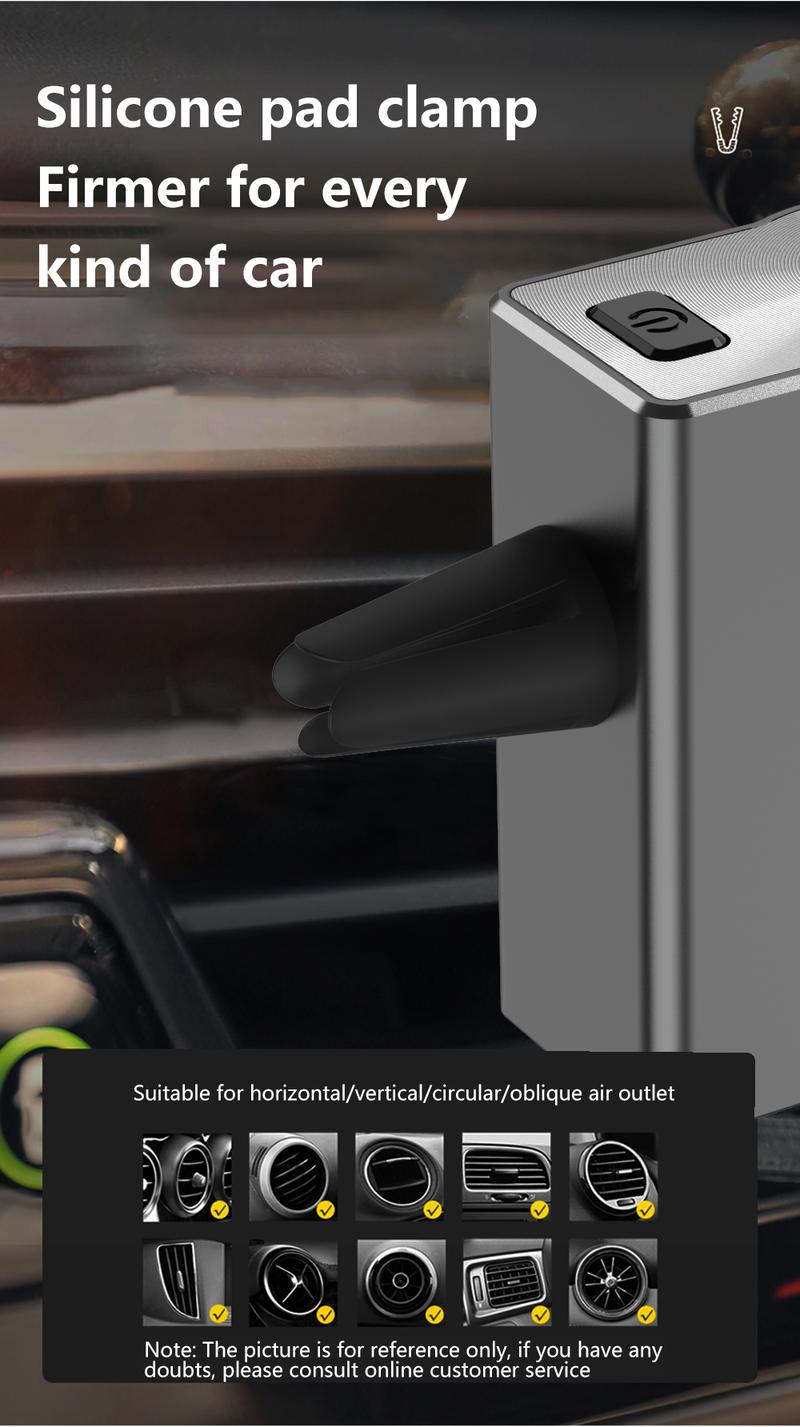 Gofushion Car Air Fresheners M82 Diffuser 3/6/8 Pack 10ml Natural French Perfume Long Lasting 60 Days Portable Waterless Aromatherapy Diffuser with Three Adjustable Modes