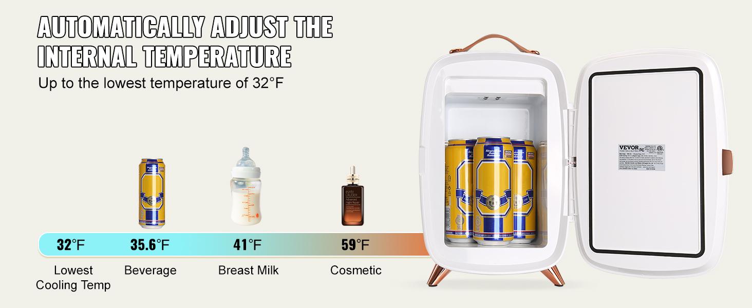 Vevor Mini Fridge for Bedroom, TikTokShopBlackFriday, Luxury Skincare Fridges with Mirror and LED Light, AC/DC Cosmetic Fridge for Office Dorm Car, Small Makeup Refrigerator for Beauty Face Mask Beverage Chill Vevor Mini Fridge for Bedroom, TikTokShopBlackFriday, Luxury Skincare Fridges with Mirror and LED Light, AC/DC Cosmetic Fridge for Office Dorm Car, Small Makeup Refrigerator for Beauty Face Mask Beverage Chill