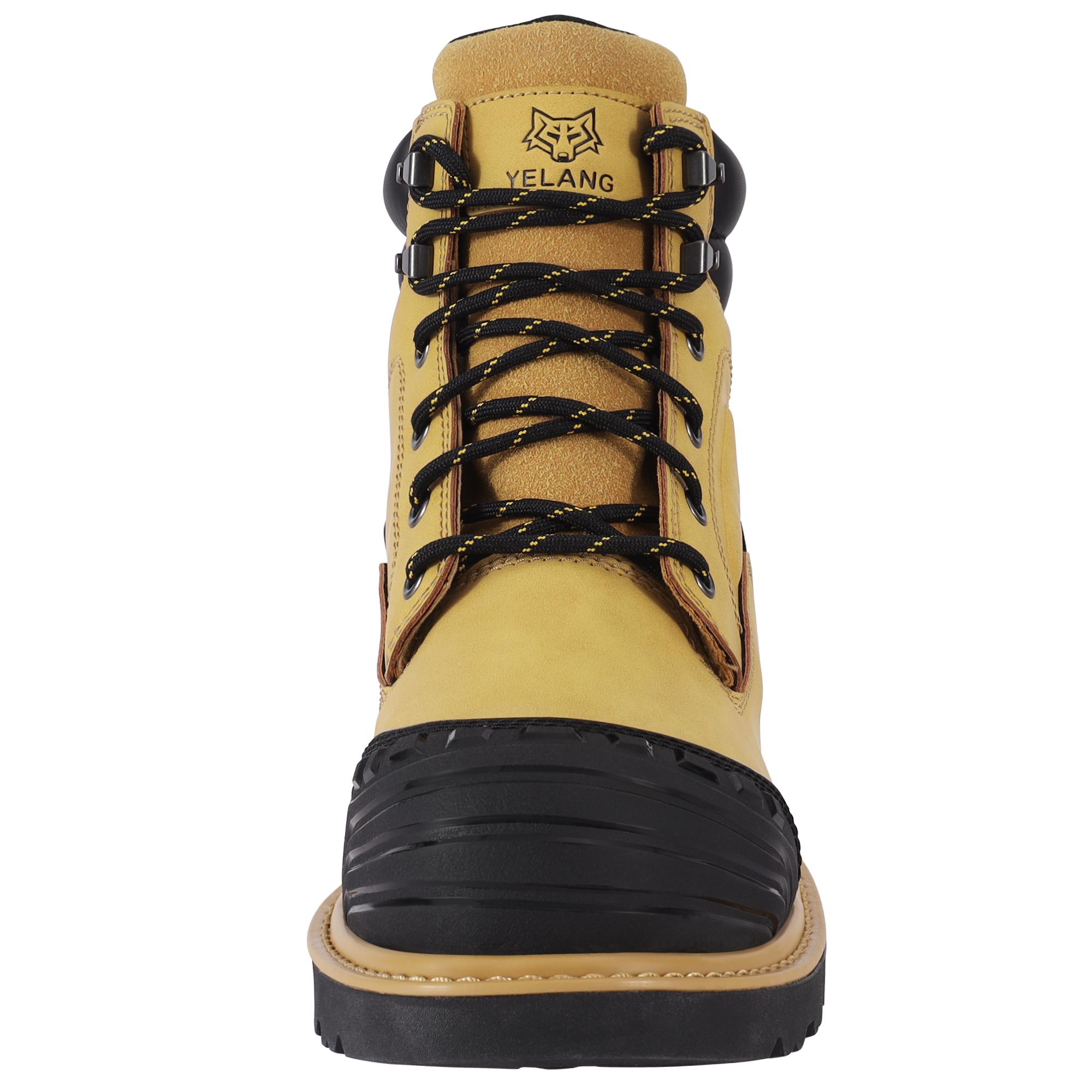 Men's Anti-smash& Anti-puncture Steel Toe Work Boots Fashionable Non-slip Oil-proof&Wear-resistant Work Shoes Lace Up Hight Top Safety Shoes Men's Anti-smash& Anti-puncture Steel Toe Work Boots Fashionable Non-slip Oil-proof&Wear-resistant Work Shoes Lace Up Hight Top Safety Shoes