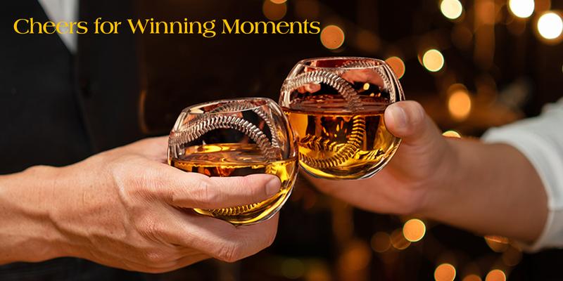 Valentine's Day Gifts Kollea Baseball Whiskey Decanter Set 20Oz with 2 Glasses, Unique Birthday & New Year Gift for Him Brother Guys Boyfriend Coach Liquor Tequila Bourbon Drinking Classic Utensils Fathersdaygift Craftsmanship Classy Elegant