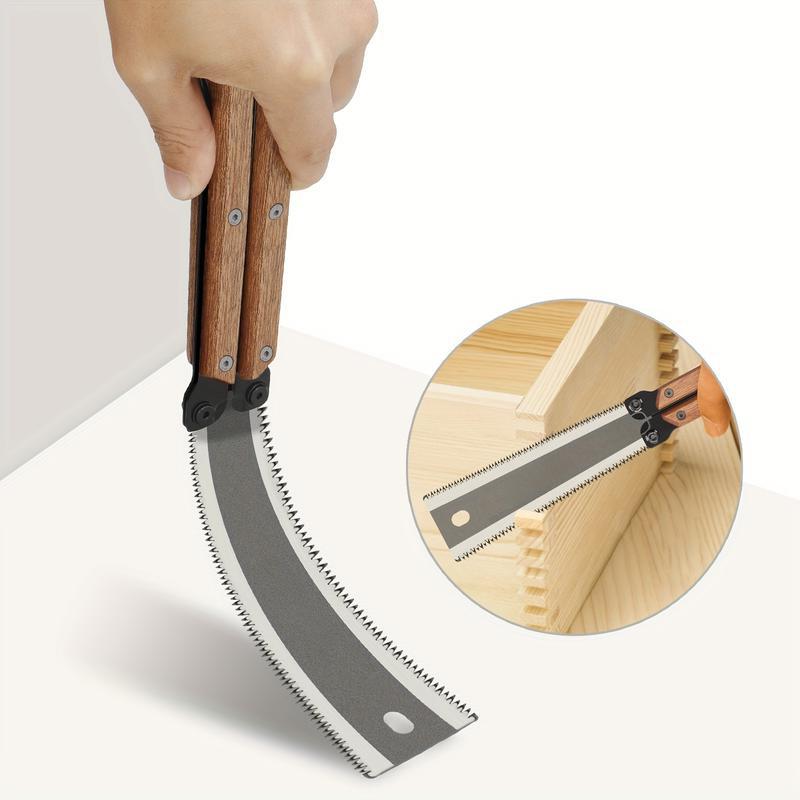 Folding Saw SK5 Steel Heavy Duty Pocket Garden Saw Japanese Flush Cut Trim Saw for Woodworking Hand Tools with Sharp Blade and Ergonomic Cutting Handle