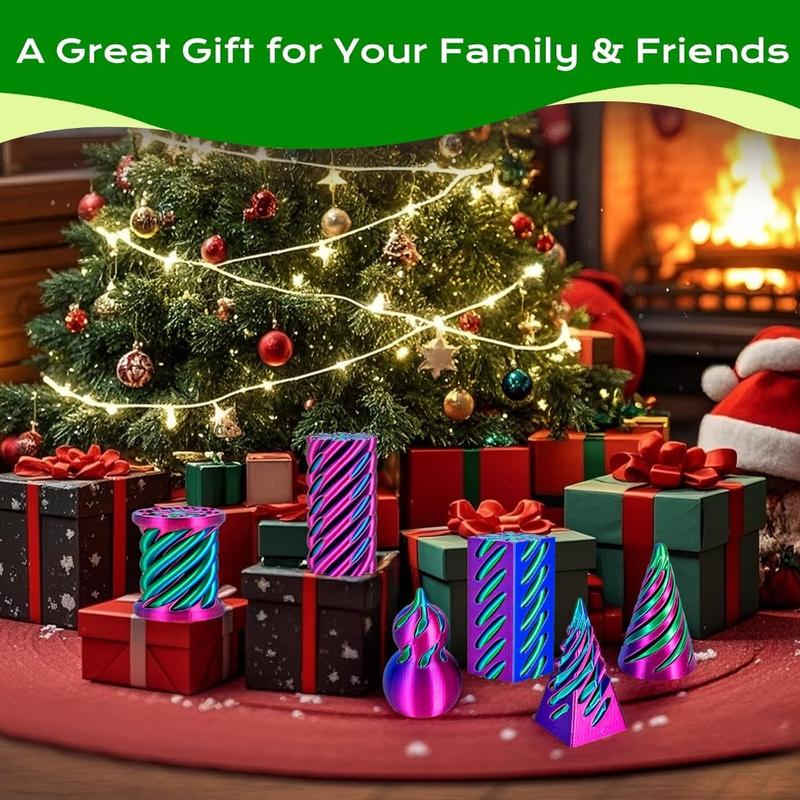 6 Pack Spiral Cone Fidget Toys 3D Printed Spiral Fidget Toys Impossible Cone 3D Printed Fidgets Impossible Pyramid Passthrough 3D Printed Toys for Adults & Kids for Anxiety Relaxing 6 Pack Spiral Cone Fidget Toys 3D Printed Spiral Fidget Toys Impossible Cone 3D Printed Fidgets Impossible Pyramid Passthrough 3D Printed Toys for Adults & Kids for Anxiety Relaxing