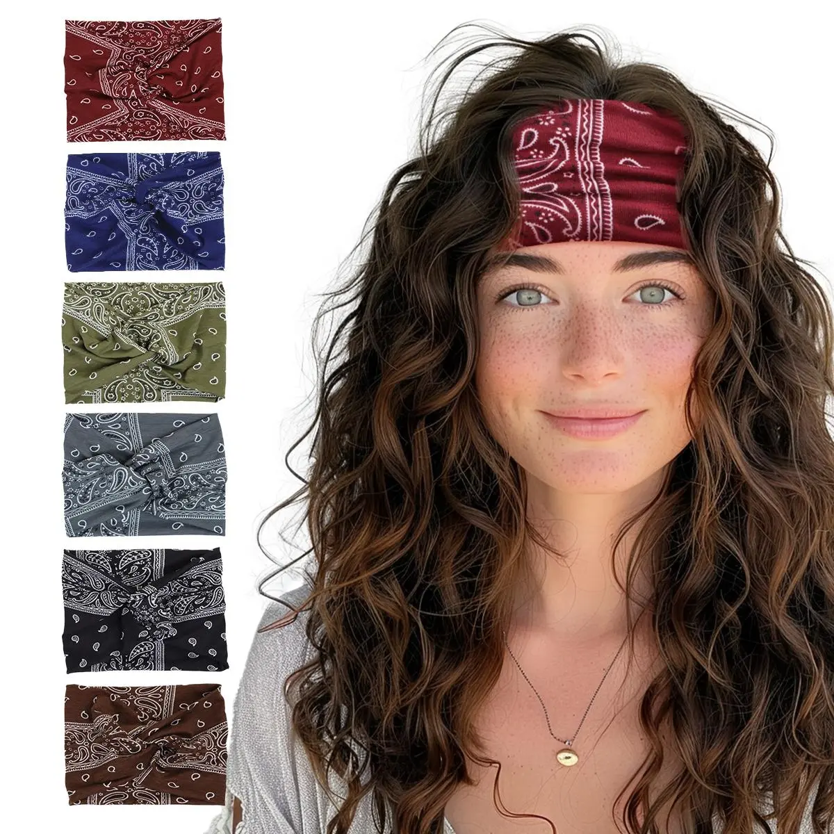 GOOGOO Women Twist Knot Headband Fashion Hair Accessories,Solid Color , Vintage, for Casual Fashion Sports summer hairstyles #tiktokshopbacktoschool #sohochic