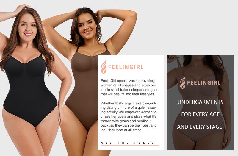 FeelinGirl Seamless Covered Bust Jumpsuit Thong Bodysuit Fit Womenswear Comfort Shapewear Basic 5 Breathable Hip Springtok FeelinGirl Seamless Covered Bust Jumpsuit Thong Bodysuit Fit Womenswear Comfort Shapewear Basic 5 Breathable Hip Springtok