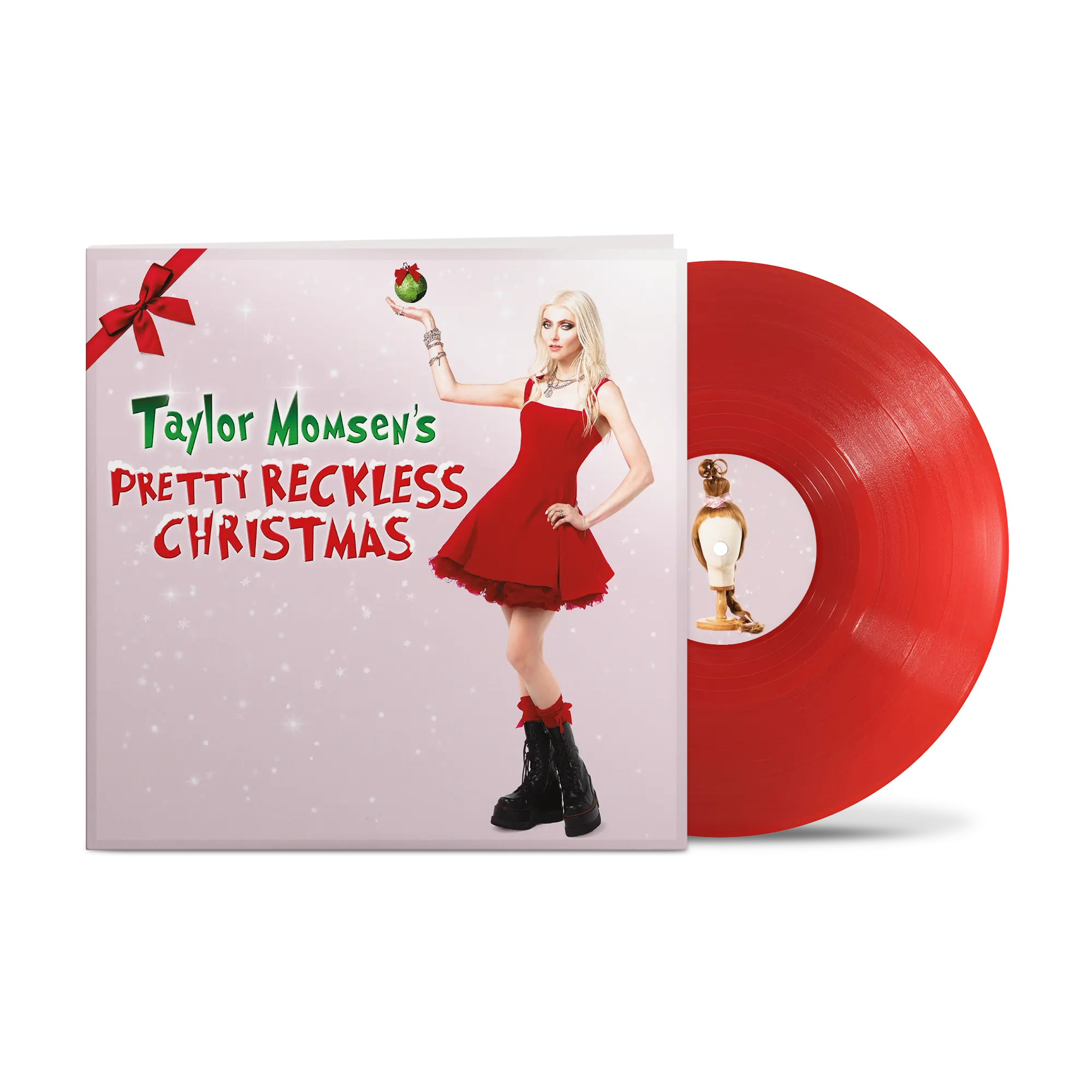 "Taylor Momsen's Pretty Reckless Christmas" Translucent Ruby Vinyl