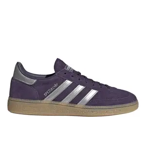 adidas Womens Handball Spezial Lace Up Sneakers Shoes Casual - Purple