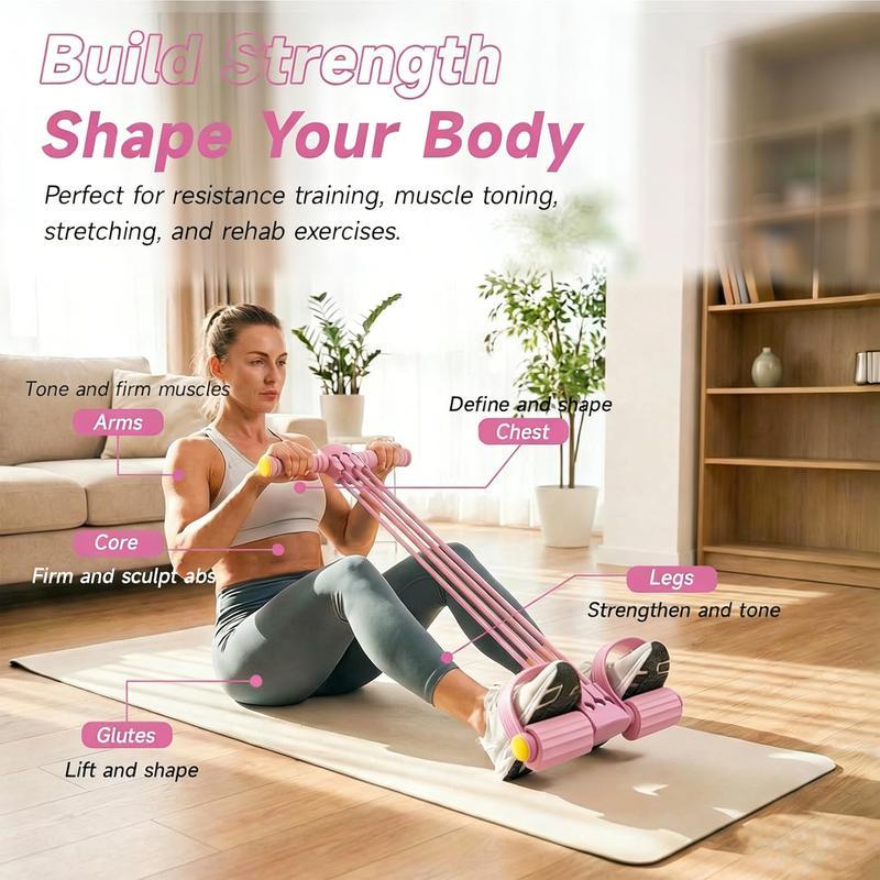 Multi-Functional Elastic Pull Strap – Portable Home Activity Band for Daily Stretching & Movement! Great for Flexibility & Relaxation, Easy to Store & Use