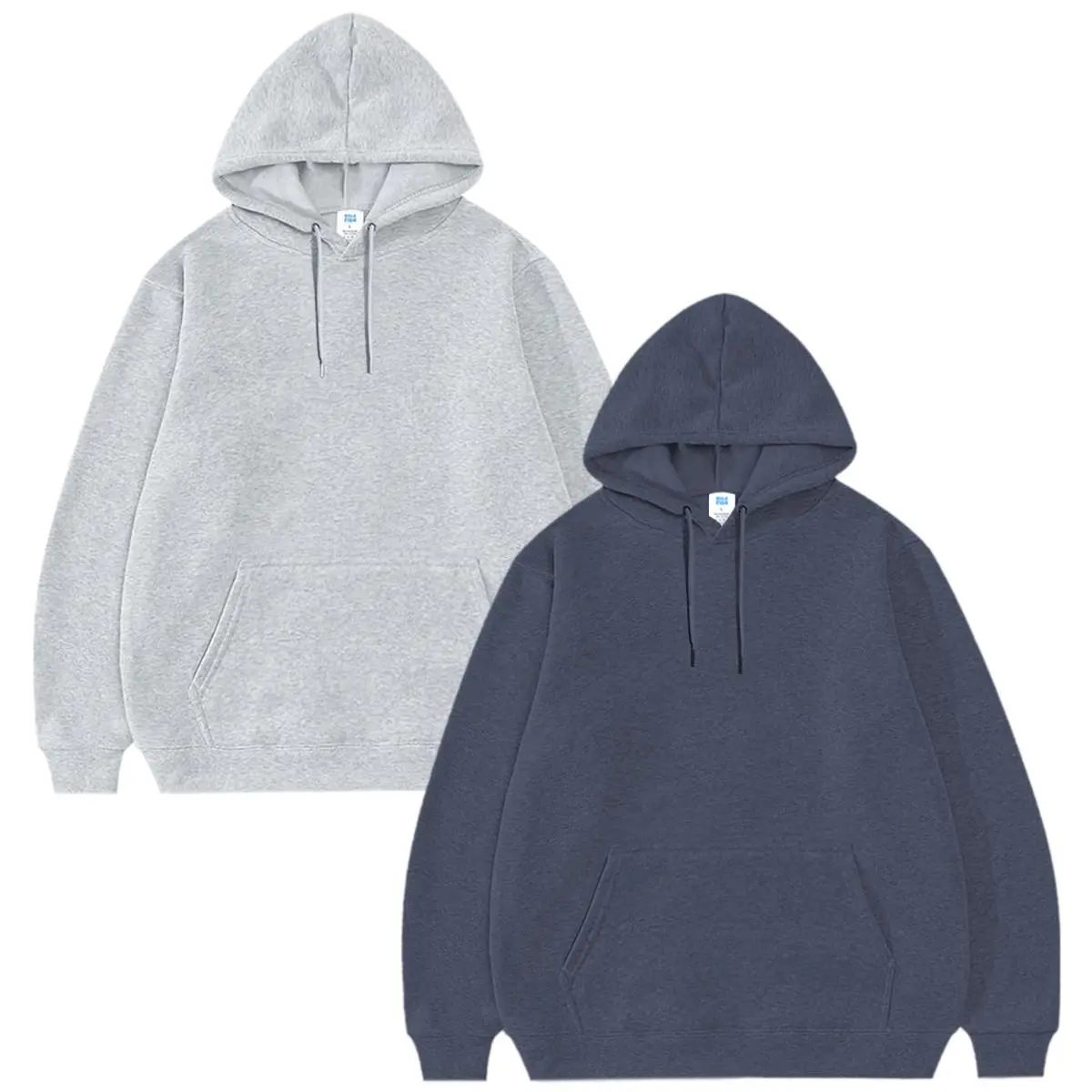Holafish Women's Thick Plush Fabric Hoodie, Classic Stylish Unisex Sweatshirt with Pocket, Polyester-Cotton Blend, Lavender Color H71