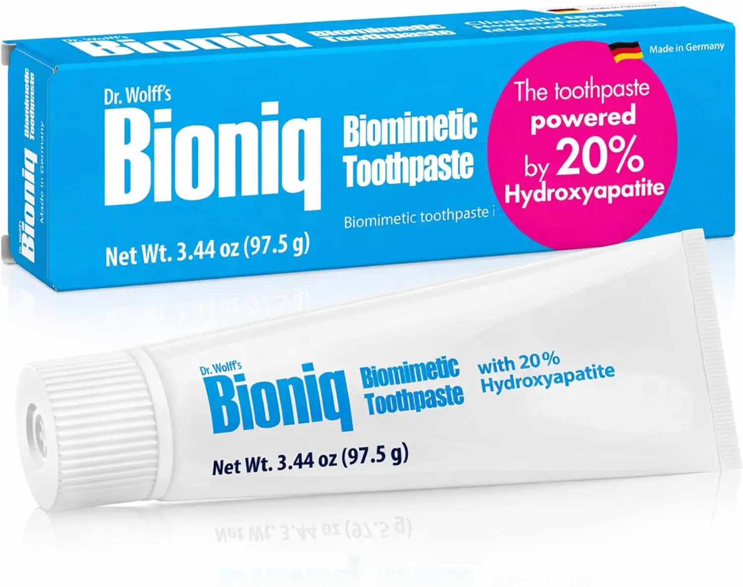 Bioniq Classic 20% Hydroxyapatite Toothpaste 3.44 Oz Daily Oral