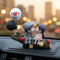 Gray couple On Branch+ Balloon