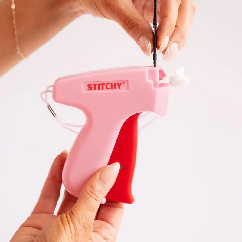 2026 Stitchy Handheld Sewing Machine - Quick Clothing Fixer with 6 Needles, 1200 Micro Stitches, At-Home Alteration Wardrobe Assistant