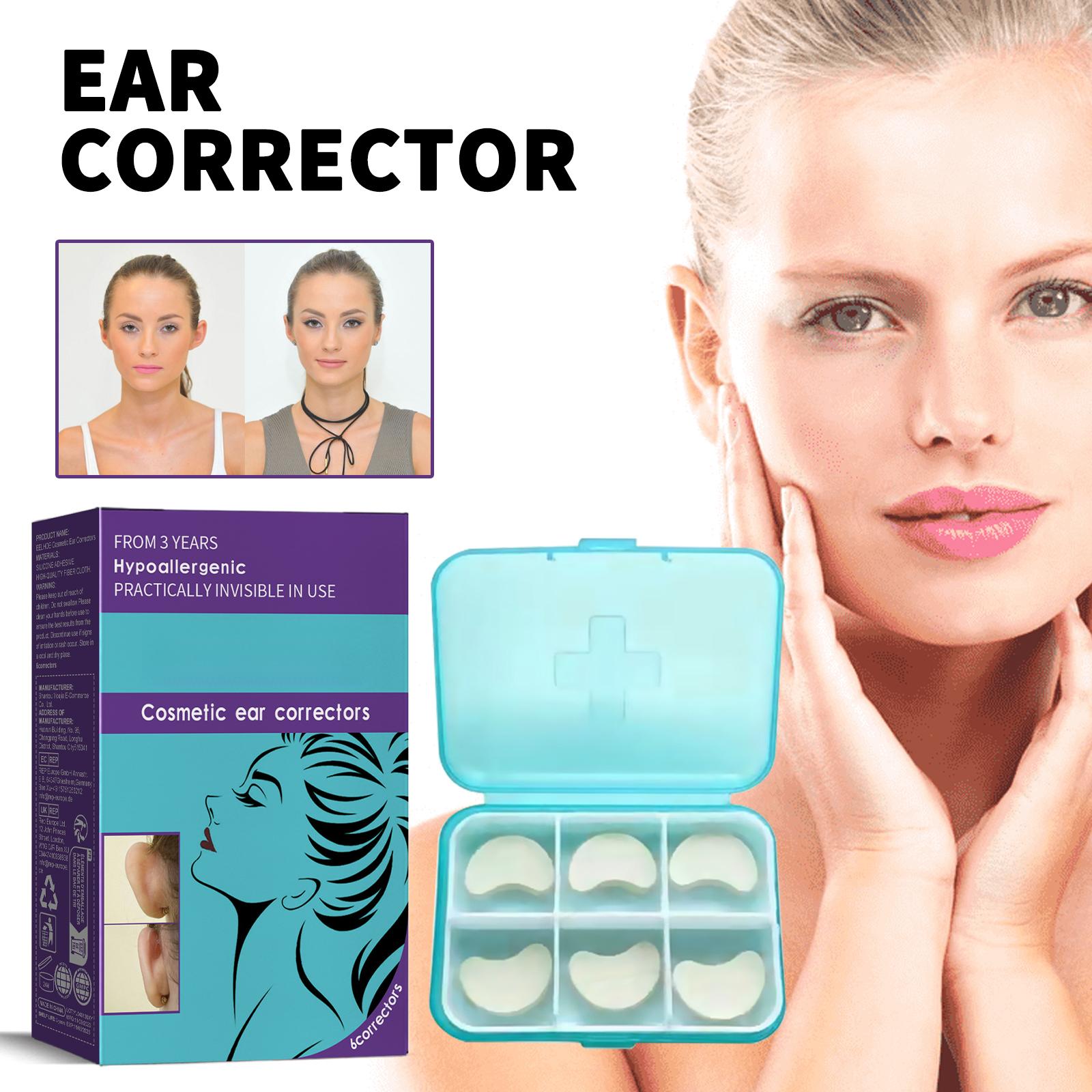 Ear Correction Patch Waterproof Invisible Ear Lift Tape Comfortable Adhesive Ear Support Shaping Prominent Ear Stabilizer Natural Looking Contouring Beauty Accessory