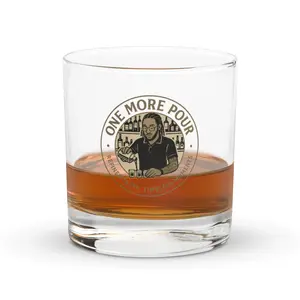 O.M.P. Logo Rocks Glass