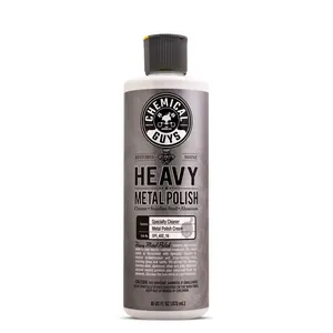 CHEMICAL GUYS Heavy Metal Polish – Restore Heavily Oxidized Chrome, Stainless Steel, Aluminum & More | Cuts Rust & Tarnish Fast | Restore Metal | Chrome Polish | Aluminum Polish | Stainless Steel Polish | For Cars, Bikes, Boats & RVs, Detailing Automotive