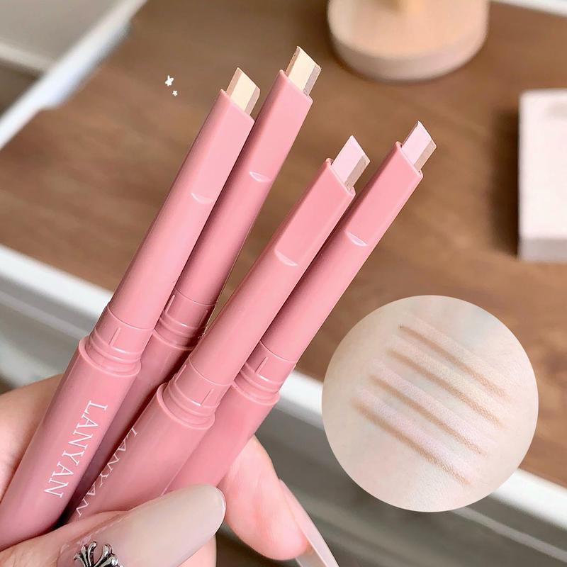 Buy 1 Get 1 Eye Brightener, Double-Head Under Eye Liner Silkworm Pen, Makeup Tool Stick, Travel-Friendly Face Cosmetic for Daily Use and Special Occasions, Double-Ended Sleeping Silkworm Highlighter with Natural Shadow Matte Finish