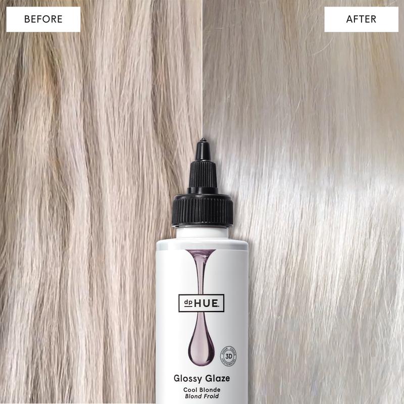 dpHUE Glossy Glaze - In-Shower Conditioning Glaze for Luminous Shine & Sheer Color - Paraben, SLS & SLES Sulfate Free - Leaping Bunny Certified