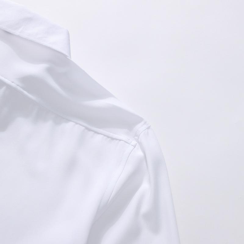 Men's Slim Fit Elegant Long Sleeve Button Down Shirt - Lightweight & Smooth Feel, Suitable for Casual & Formal Occasions, All Seasons | Fashion Formal Wear | Tailored Finish