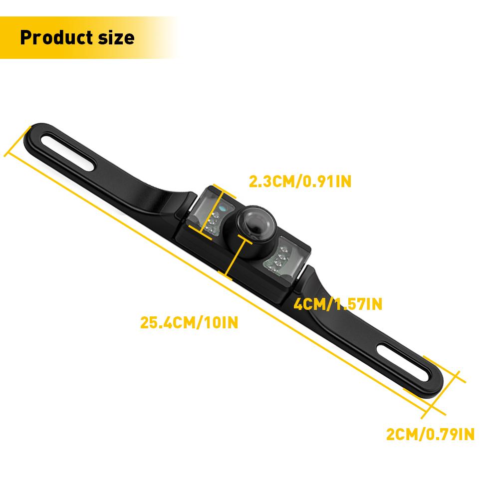 Car Rear View Camera Reverse Backup Camera Night Vision License Plate Waterproof Car Rear View Camera Reverse Backup Camera Night Vision License Plate Waterproof
