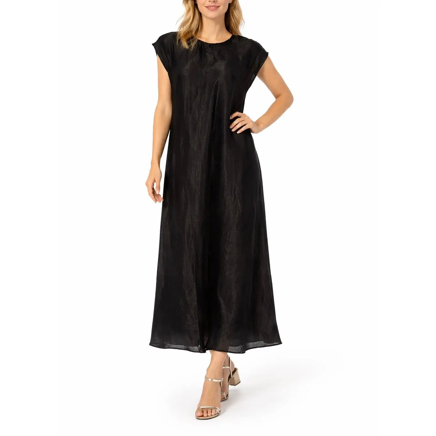 Elegant Burgundy black blue Sleeveless inner Abaya – Lightweight & Comfortable Design