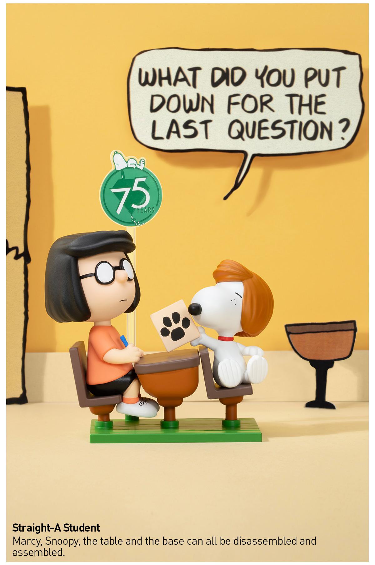 POP MART Peanuts 75th Anniversary | Snoopy Comic Life Series Figures