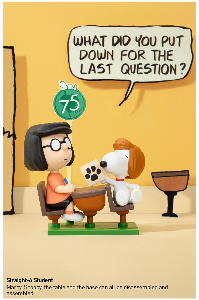 POP MART Peanuts 75th Anniversary | Snoopy Comic Life Series Figures
