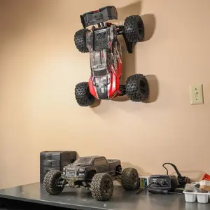 Universal RC Car Wall Display Mount: Remote Control Vehicle Storage Hooks for Model Collectors Space Saving Organizer Durable Reinforced Organizer