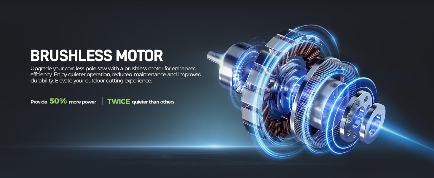 GEVEELIFE 2-in-1 Electric Pole Saw, ChainSaw, Portable Electric Cordless Saw for Wood Cutting,2 Batteries ,Pruning, Gardening, Camping - Suitable for Seniors, Women Holiday gifts GEVEELIFE 2-in-1 Electric Pole Saw, ChainSaw, Portable Electric Cordless Saw for Wood Cutting,2 Batteries ,Pruning, Gardening, Camping - Suitable for Seniors, Women Holiday gifts